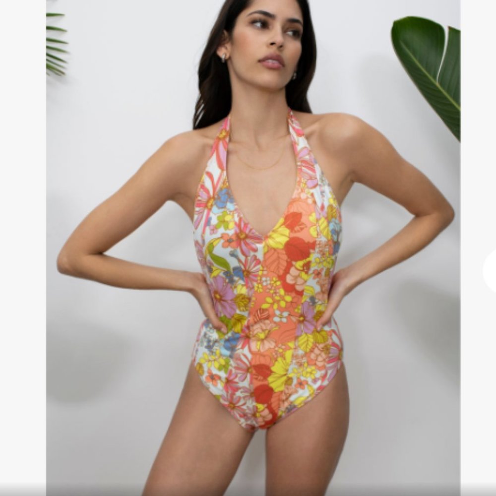 Sanctuary Swim Reversible One-piece XL NWT - Picture 2 of 9